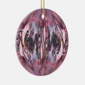 Stijlvolle bubbels keramisch ornament (Rechts)