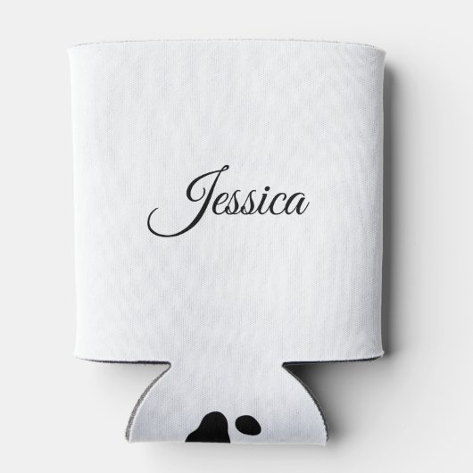 Stijlvolle Bulldog Minimalist Blikjeskoeler (Achterkant)