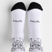 Stijlvolle Bulldog Minimalist Sokken (Top)