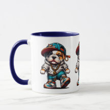 Stijlvolle Bulldog Mok