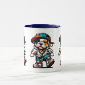 Stijlvolle Bulldog Mok (Midden)