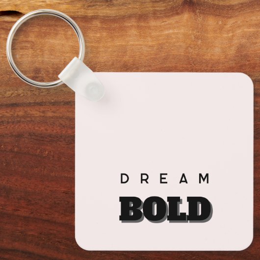 Stijlvolle  Button Pin Sleutelhanger (Voorkant)