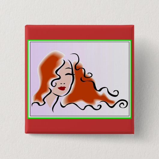 Stijlvolle Button voor vrouwen (Voorkant)