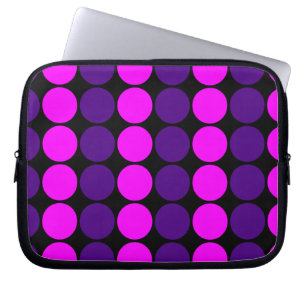 Stijlvolle cadeautjes voor meisjes : Roze en Paars Laptop Sleeve