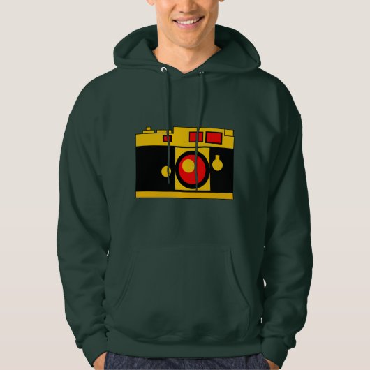 Stijlvolle camera hoodie (Voorkant)