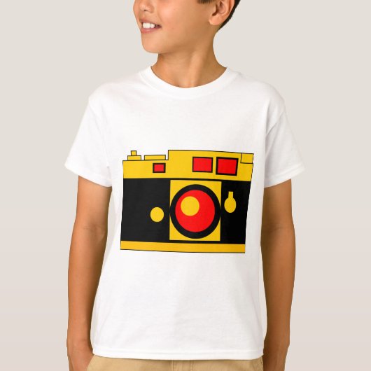 Stijlvolle camera t-shirt (Voorkant)