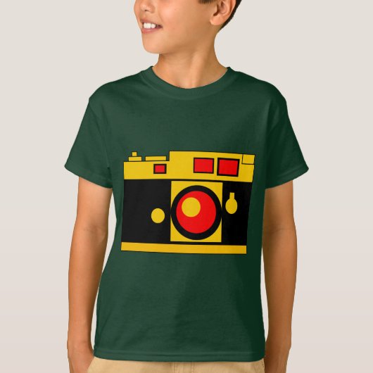 Stijlvolle camera t-shirt (Voorkant)