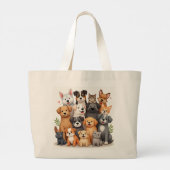 Stijlvolle Canvas tas (Achterkant)