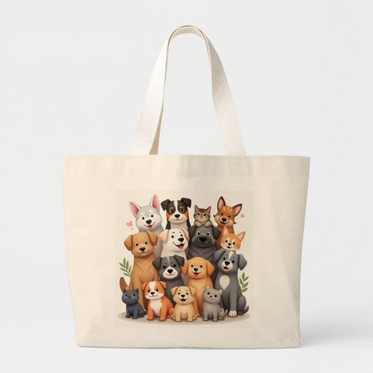 Stijlvolle Canvas tas (Voorkant)