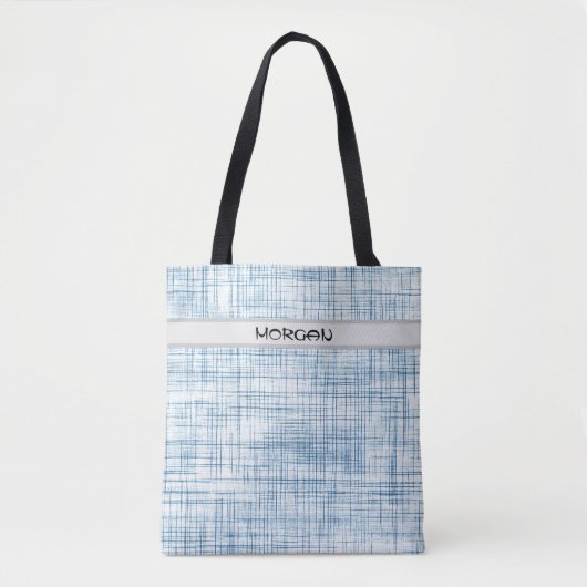 Stijlvolle Canvas tas met aangepaste naam (Voorkant)