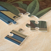 Stijlvolle Capybara - Geïnspireerd door William Mo Legpuzzel (Zijkant)