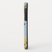 Stijlvolle cartoon landschapsvakantiereiskaart Case-Mate iPhone case (Achterkant/links)