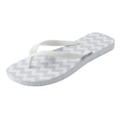 Stijlvolle chevron gemêleerde teenslippers (Schuin)