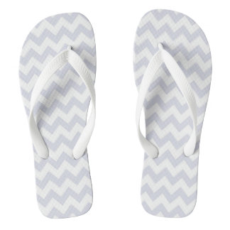 Stijlvolle chevron gemêleerde teenslippers