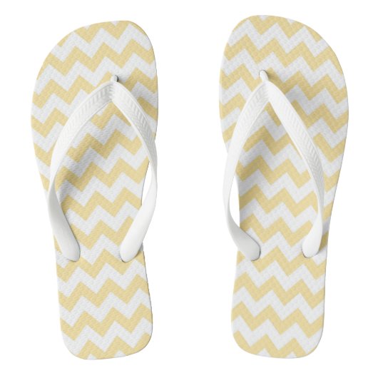 Stijlvolle Chevron Gestreepte Flip Flops (Voetbed)