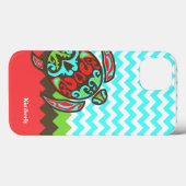 Stijlvolle Chevron & Zee - Aangepaste iPhone-tas Case-Mate iPhone Case (Achterkant (horizontaal))