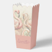 Stijlvolle Chic Bruidsfeest Popcorn Favor Doos Bedankdoosjes (Voorkant)