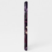 Stijlvolle Chic Dahlias Fine Art Botanische Schild iPhone Hoesje (Rechterkant)