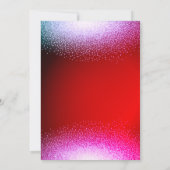 Stijlvolle Chic Gold Confetti Wine Glass Retiremen Kaart (Achterkant)