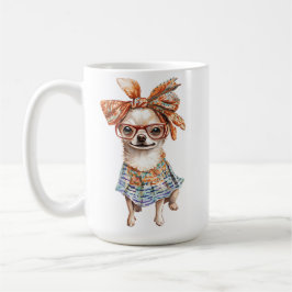 Stijlvolle Chihuahua-moeders hondenliefhebbers Koffiemok