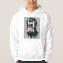 Stijlvolle Chimp - Streetwear Wit Hoodie