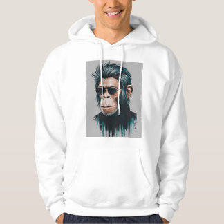 Stijlvolle Chimp - Streetwear Wit Hoodie