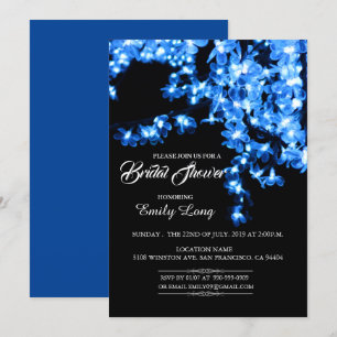 Stijlvolle Chinese Cherry Blossom Light Vrijgezell Kaart