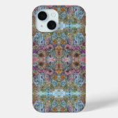 Stijlvolle chique bloementuin Waterverf schilderij Case-Mate iPhone Case (Achterkant)