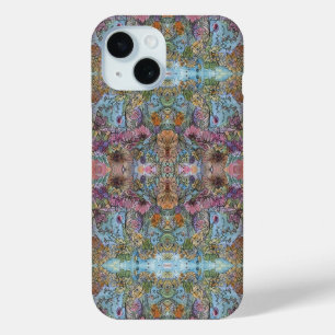 Stijlvolle chique bloementuin Waterverf schilderij iPhone 15 Case
