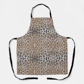 Stijlvolle chique luipaard cheetah bont print patr schort (Voorkant)