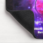 Stijlvolle Christelijke kerstavond Muismat (Hoek)