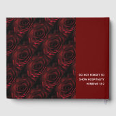 Stijlvolle, Christelijke scripts ROSE Gastenboek (Achterkant)