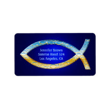 Stijlvolle Christelijke vis | deel uw Geloof