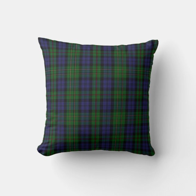 Stijlvolle Clan MacEwen Tartan Pset Pillow Kussen (Voorkant)
