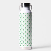 Stijlvolle Clover Pattern Waterfles voor dagelijks (Voorkant)