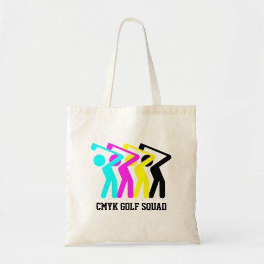 Stijlvolle CMYK Golf Tote Bag (Voorkant)