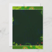 Stijlvolle cocktails fondsenwerving stille veiling kaart (Achterkant)