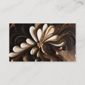 Stijlvolle Coffee Lover QR Code Visitekaartje Desi (Achterkant)