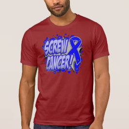 Stijlvolle Colon Cancer Comic Style T-shirt