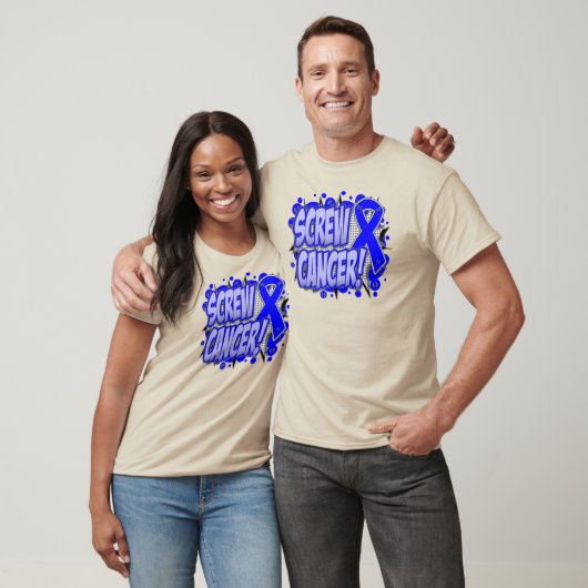 Stijlvolle Colon Cancer Comic Style T-shirt (Unisex)