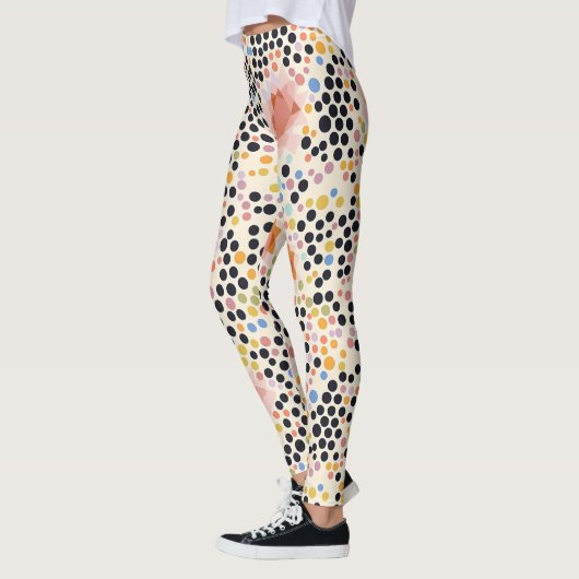 Stijlvolle & comfortabele en rekbare stof 3 leggings (Links)