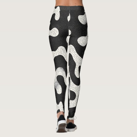 Stijlvolle & comfortabele en rekbare stof 5 leggings (Achterkant)