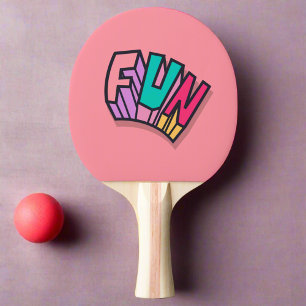 Stijlvolle Cool "Leuke" Roze Trendy Sporten Tafeltennisbatje