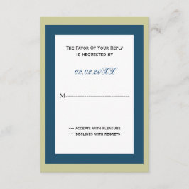 stijlvolle Corporate Party Invitation RSVP-kaarten RSVP Kaartje