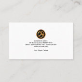 Stijlvolle, creatieve zijkant van brick Walls Cons Visitekaartje (Achterkant)