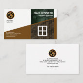 Stijlvolle, creatieve zijkant van brick Walls Cons Visitekaartje (Voorkant / Achterkant)