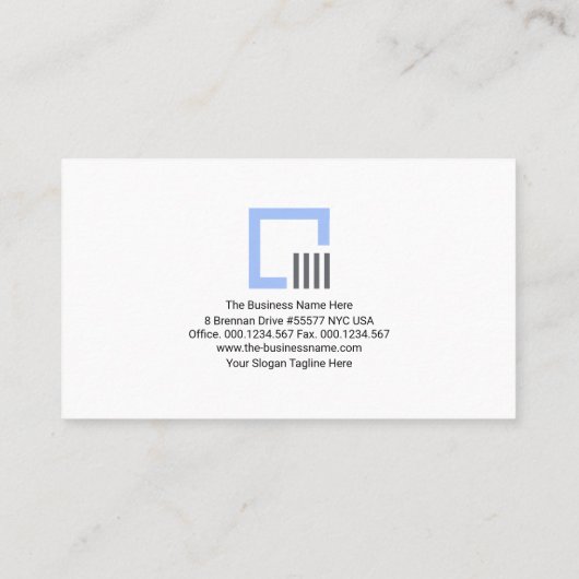 Stijlvolle Creative Construction Rebar Engineering Visitekaartje (Achterkant)