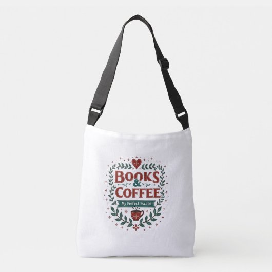 Stijlvolle crossbody Canvas tas (Voorkant)