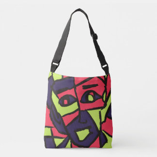 Stijlvolle Crossbody Tas | Abstract Adam door AdzS