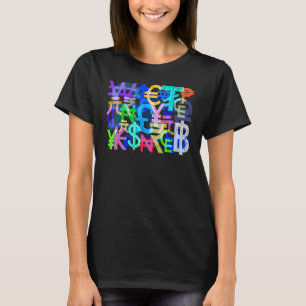 Stijlvolle Cryptovaluta Financiën Miljonair Invest T-shirt